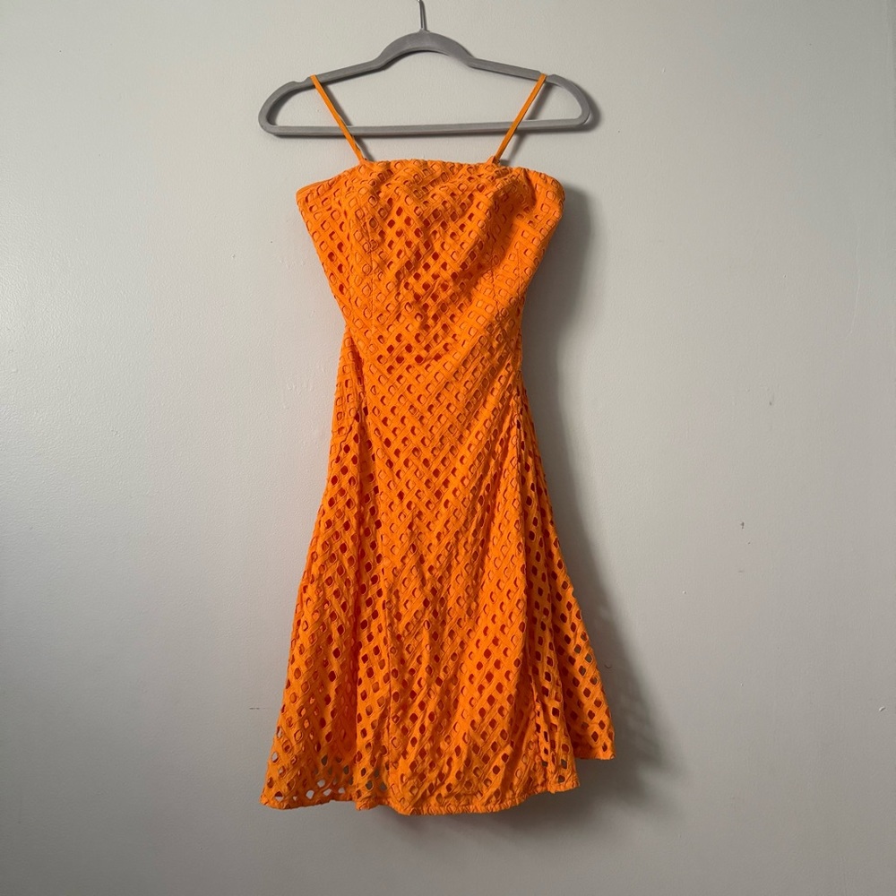 Anthropologie Maeve Lasse Eyelet Dress Clemson